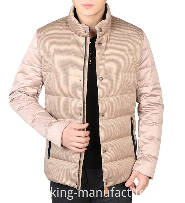 Polyester Jacquard Imitation Memory Fabric for Casual Warm Coat